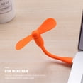 thumbnail image 3 of Mini ventilador USB portátil y flexible para Power Bank/Laptop Summer Gadget (naranja), 3 of 8