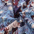 thumbnail image 6 of YIUME Men's Hawaiian Shirt The Staredown Print Cotton Button-down Short Sleeve Aloha Shirt, 6 of 8