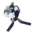 thumbnail image 4 of Wedding Bouquet Vivid Color Holding Flowers Romantic Handmade Elegant Holding Flowers For Parties Offices Shops Gardens, 4 of 21