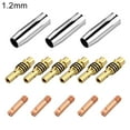 thumbnail image 2 of Windfall 14Pcs/Set 15AK MIG Welding Nozzle Welder Torch Holder Contact Tip for MB Binzel, 2 of 7