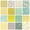 Yellow-Green, variant on Threns 16Pcs Quilting Cotton Fabric Squares Sheets, 9.84" x 9.84" Floral Printed Craft Fabric for DIY Sewing Scrapbooking Quilting Craft Patchwork