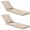 Beige Brown, variant on FOOWIN Waterproof Outdoor Chaise Lounge Cushions, 72"×21"×3" Lounge Chair Cushions for Poolside & Patio Chairs Set of 2, Navy Blue