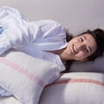 thumbnail image 5 of PILLOWPIA Linus Striped Cotton Pillow Cover, Persimmon, 12''x 20'', Decorative Throw Pillow Case, 5 of 8