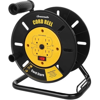 HD Strongway 49583 Retractable Cord Reel - 75 ft. , 12-3 - Triple Tap