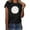 Black, variant on Toimothcn Womens Tee Shirts Casual Baseball Printed T-Shirts For Women Oversized Short Sleeve Crew Neck Breathable Loose Fit Tshirt Tops Back To School Colthes