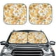 thumbnail image 2 of Fotbe Groovy Hippie Flower Mushrooms Juego de 2 Piezas de Parasoles para Parabrisas | Bloqueador Solar para Auto | Accesorios Plegables para Protección Solar Interior-Medium, 2 of 6