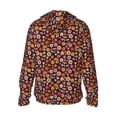 thumbnail image 3 of Haiem 70s Groovy Hippie Retro UPF 50+ Fishing Shirts for Men Long Sleeve UV Sun Protection Hoodie Non-Mask Outdoor Hiking Shirts, 3 of 9