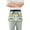 Cute Bear and Bee, variant on Cute Pig with Heart Server Apron with 3 Pockets Waterproof Waitress Waist Short Apron for Man Woman 12 Inches