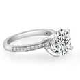 thumbnail image 2 of Pompeii Certified 3 1/4Ct Lab Grown Diamond Engagement Ring in 14k Gold (G/H,VS2-SI1), 2 of 4