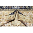 thumbnail image 5 of Gloria - Washable Area Rug Low Profile Medallion Washable Runners Anti Slip Backing Rugs for Living Room Light Weight Foldable Carpet, 5 of 10