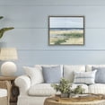 thumbnail image 3 of Stupell Industries Tropical Beach Marsh Sandpipers Brown Floating Frame Canvas Art, 21 x 17, by Sally Swatland, 3 of 8