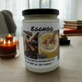 thumbnail image 3 of EggnogVegan Coconut Soy 12 oz/ 355 ml Candle Hand-poured, Eco-friendly, Clean Burning, Christmas Bakery Food Drink, 3 of 5