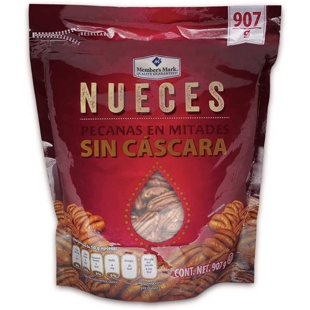 Nueces Pecanas en Mitades Sin Cascara Members Mark MembersMark 9K-ITZ6-MBVT