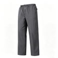 thumbnail image 2 of Eltusu Men's Cargo Pants, Casual Elastic Waistband Straight Legs Athletic Pants with Pockets Navy Size L, 2 of 4