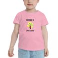 thumbnail image 2 of Uncle's Little Caddy Funny Toddler T Shirts for Boys Girls (Pink, Youth L), 2 of 5