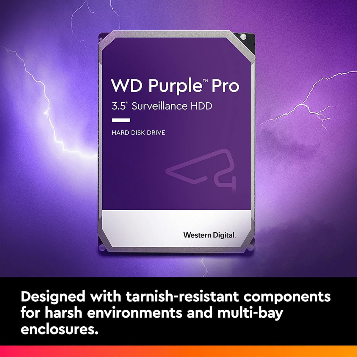 WD Purple Pro 10 TB Hard Drive Internal WD102PURPSP