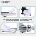 thumbnail image 3 of ECCPP Power Window Regulators Front with Motor Assembly Replacement Parts for 1997-2001 For Jeep For Cherokee 4 Door, 3 of 5