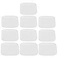 thumbnail image 2 of 10 piezas de almohadillas de extensión de pestañas cuadradas transparentes de silicona para pestañas postizas, soporte para bandeja, 2 of 14