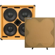 Sound Town 4 x 10“ 800W Bass Cabinet w/Horn, 8-ohm, 50oz Magnet, 3” Voice Coil, Birch Plywood, Orange Tolex (BGC410OR)