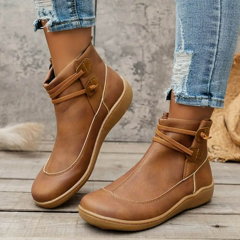 Ankle Boots Long Riding Boots For Short Legs Maurizia Ladies Lace