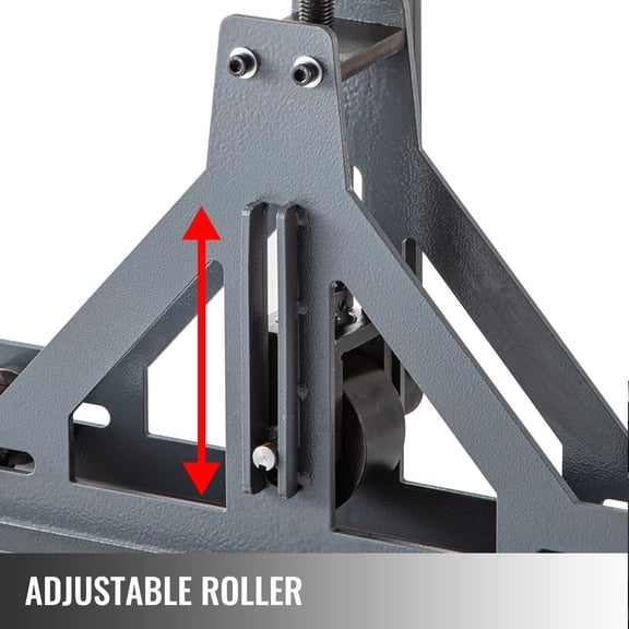Compact 1-1/2" Manual Tube Bender: Efficient Square/Rectangular Tubing Roller with 14 Gauge Capacity for Flat Bars in Mild Steel, Copper, and Aluminum