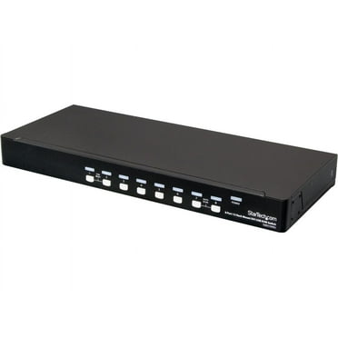 StarTech.com SV831DVIU 8 Port 1U Rackmount DVI USB KVM Switch - USB DVI KVM Switch - DVI KVM Switch - USB KVM Switch