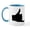 White/Blue Inside, variant on CafePress - Shaka Hand Sign Mug - 11 oz Ceramic Mug - Novelty Coffee Tea Cup