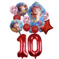 thumbnail image 3 of Globo de aluminio para niño pirata de Santiago, juego marino, suministros de decoración para fiesta de cumpleaños, globo con números, juguete para baby shower, globos para niños, regalo para niña, 3 of 5