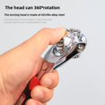 thumbnail image 4 of 52-in-1 Versatile Socket Wrench Kit with 8-in-1 Functionality, 360-Degree Rotation, 8-21mm Size Range, High-Quality Construction, Compact & Portable Design for Professional and DIY Repairs (Red-Black, 4 of 6