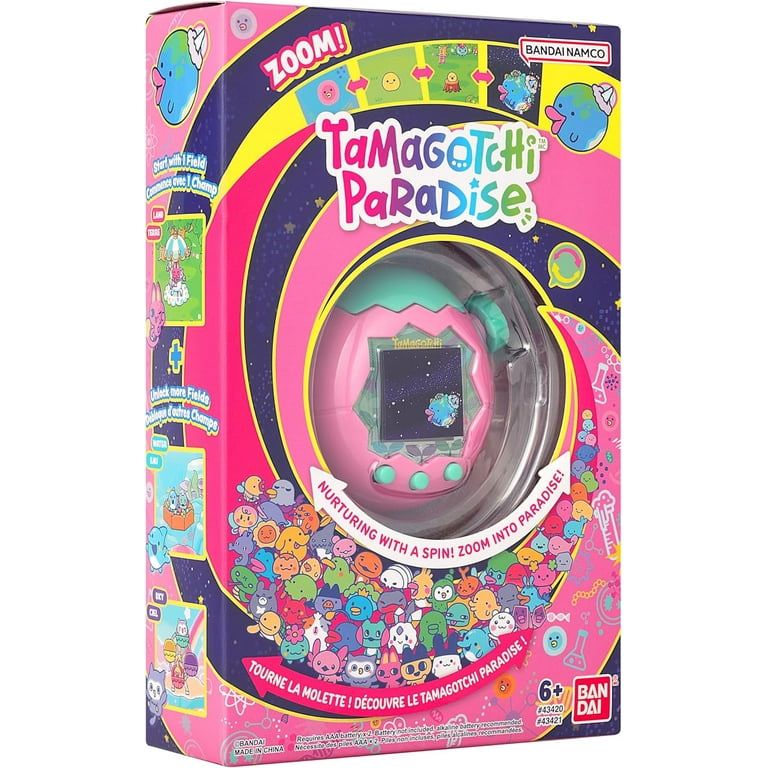 Bandai Tamagotchi Paradise Digital Pet Pink Land Shell - Walmart.com