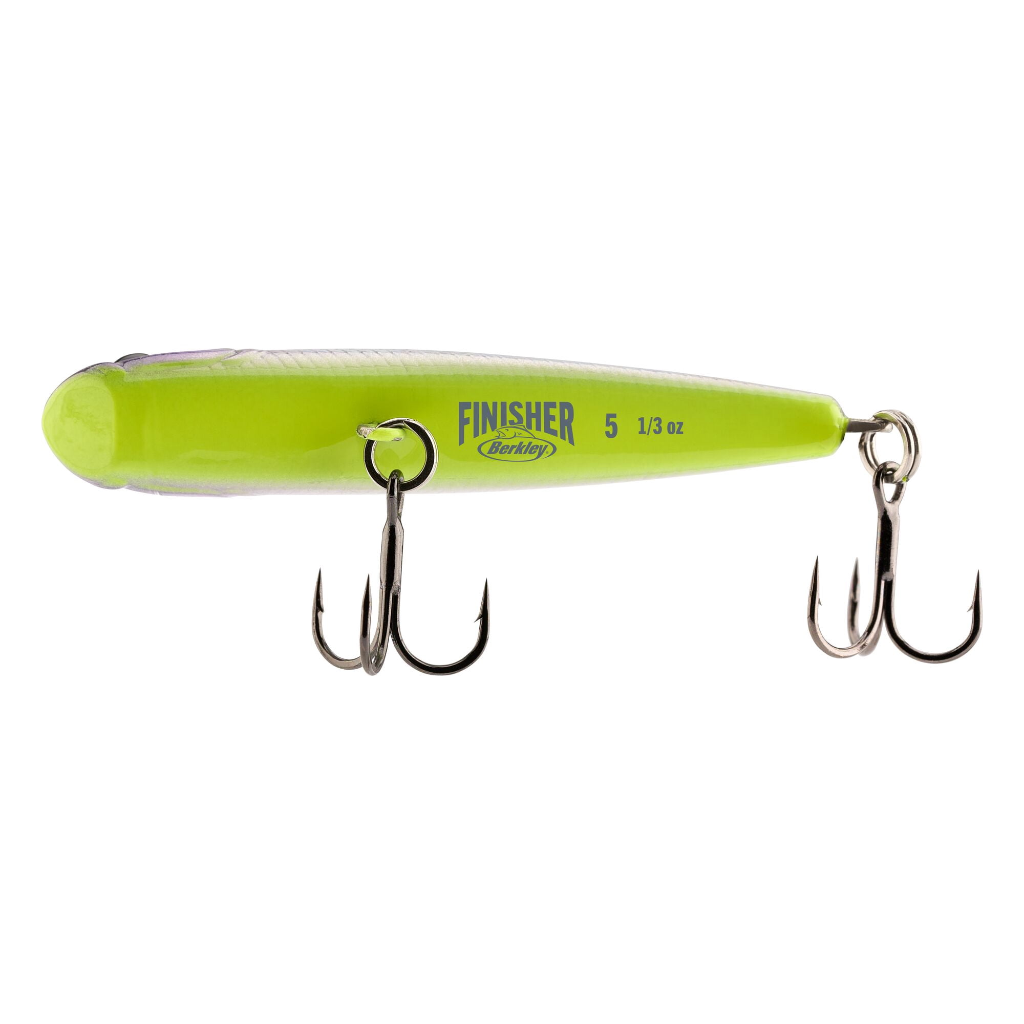 Berkley Finisher, 2 in, Glide Baits, Purple Slime (1 Count)