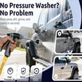 thumbnail image 2 of Hose Hawk Pro Pressure Washer, Hosehawk Pro - Hose Hawk Water Handheld Power Washer with 360° Rotating Nozzless, 4 Spray Modes Multi Function for Cleaning Yard Car Driveways, 2 of 8