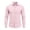 F156 Pink, variant on Mens T Shirt Business Long Sleeve Button Down Solid Color Lapel Fashion Casual Tee Pink Size M