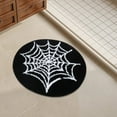 thumbnail image 4 of Wadada Halloween Bath Rug, Spider Web Ghost Pattern Bath Mat, Non Slip Shower Rugs Foot Mat Front Door Mat, Carpet Floor Rug for Home Kitchen Bedroom Bathroom Living Room Decor, 4 of 6