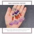 thumbnail image 5 of WHAMVOX  2 Pcs Small Crystal Stone Keychain Fashion Chic Delicate Colorful, 5 of 8