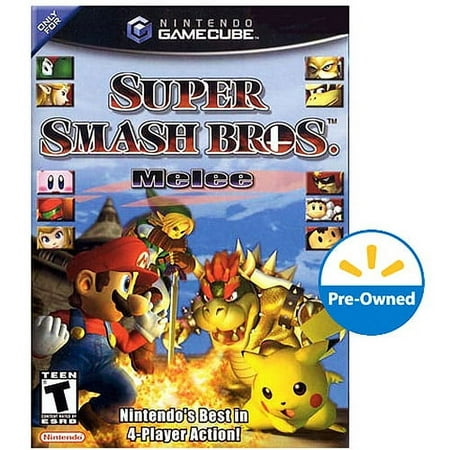 Super Smash Bros Melee - Gamecube (Restored)