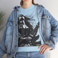 thumbnail image 5 of Unisex Heavy Cotton T-Shirt  Girl Guitarist Rocking 001, 5 of 5