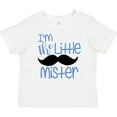 thumbnail image 3 of Inktastic I'm the Little Mister with Mustache Boys Baby T-Shirt, 3 of 5
