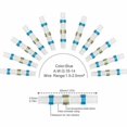 thumbnail image 6 of 420Pcs Solder Seal Sleeve Heat Shrink Electric Butt Wire Connectors Terminal Kit, 6 of 8