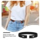thumbnail image 4 of Minnieouse Cinturón elástico para mujer Exquisito de alta Ligero Ocasiones anchas Cómodo Fácil de usar Faja invisible sin hebilla Cinturones Negro Minnieouse AP008678-03, 4 of 6