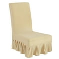 thumbnail image 2 of Sofa Cover,Washable Removable Dining Chair Slipcovers Elastic Chair Seat Slipcovers Chair Protector Cover For Restaurant Hotel Cafe, 2 of 9