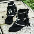 thumbnail image 6 of Quaouag Womens Sandals Comfort Arch Support Sandals Summer Walking Shoes Casual Ankle Elastic Flip Flops Shoes, 6 of 7