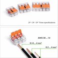 thumbnail image 3 of ruzhgo 50pcs/set Terminals 221 Series Connecting Terminals Box Terminals No.1, 3 of 6