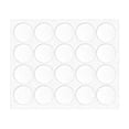 thumbnail image 1 of Inteprter 20 piezas de espuma redonda extraíble de un solo mecha de pegatina cinta para hacer velas mantener profesional Paster DIY Kits para hacer velas Blanco, 1 of 6
