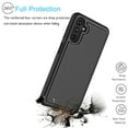 thumbnail image 5 of Galaxy A13 5G Case, Samsung A13 5G Sturdy Case, EBIZCITY [Tmajor] Galaxy A13 (6.5 INCH) Shock Absorbing Cases [Black] Hybrid Bumper Cute Defender Rugged Cover Plastic Outer & Rubber Silicone Inner, 5 of 8