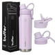 thumbnail image 1 of Termo de Acero Inoxidable BUFFER FLASK Soaked Lilac Antigoteo Hermético 700ml, 1 of 8