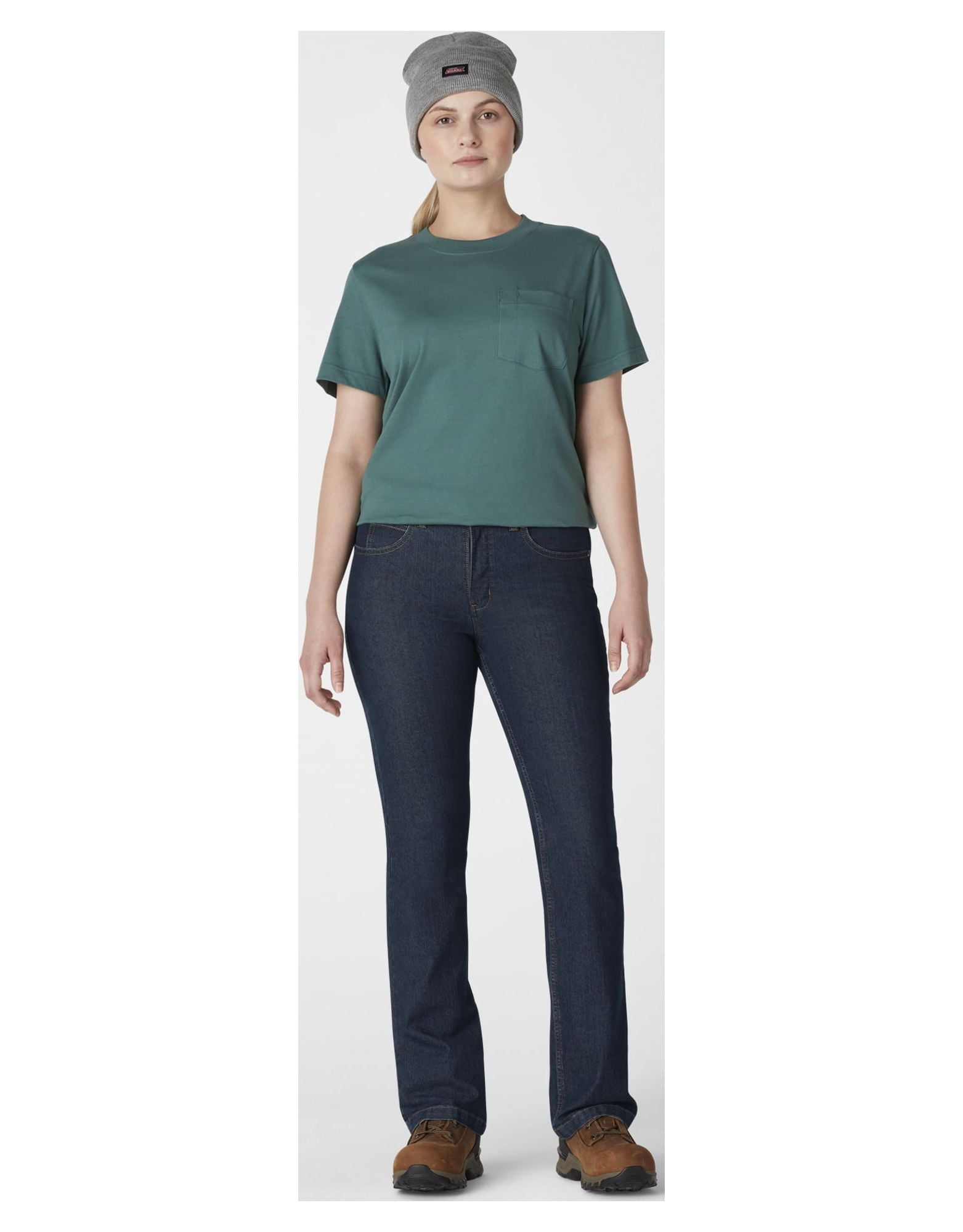Genuine Dickies Bootcut Mid Rise Regular Jean (Women's)