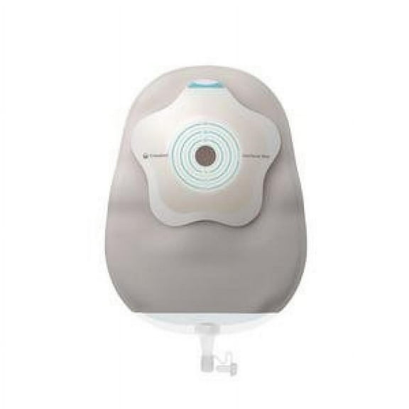 SenSura Mio Concave Urostomy Pouch, One-Piece System, 10.5 Inch Length, Maxi, 10 to 40 mm Stoma, Drainable, Concave, Trim to Fit, Opaque, 10 Count