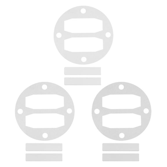 3 Sets Central Pneumatic Compressor Parts Replacement Freight Gasket Test Kit