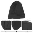 thumbnail image 3 of 1 PC Capucha práctica Hogar con estilo Sueño Sombrero ajustable Sombrero (negro), 3 of 6